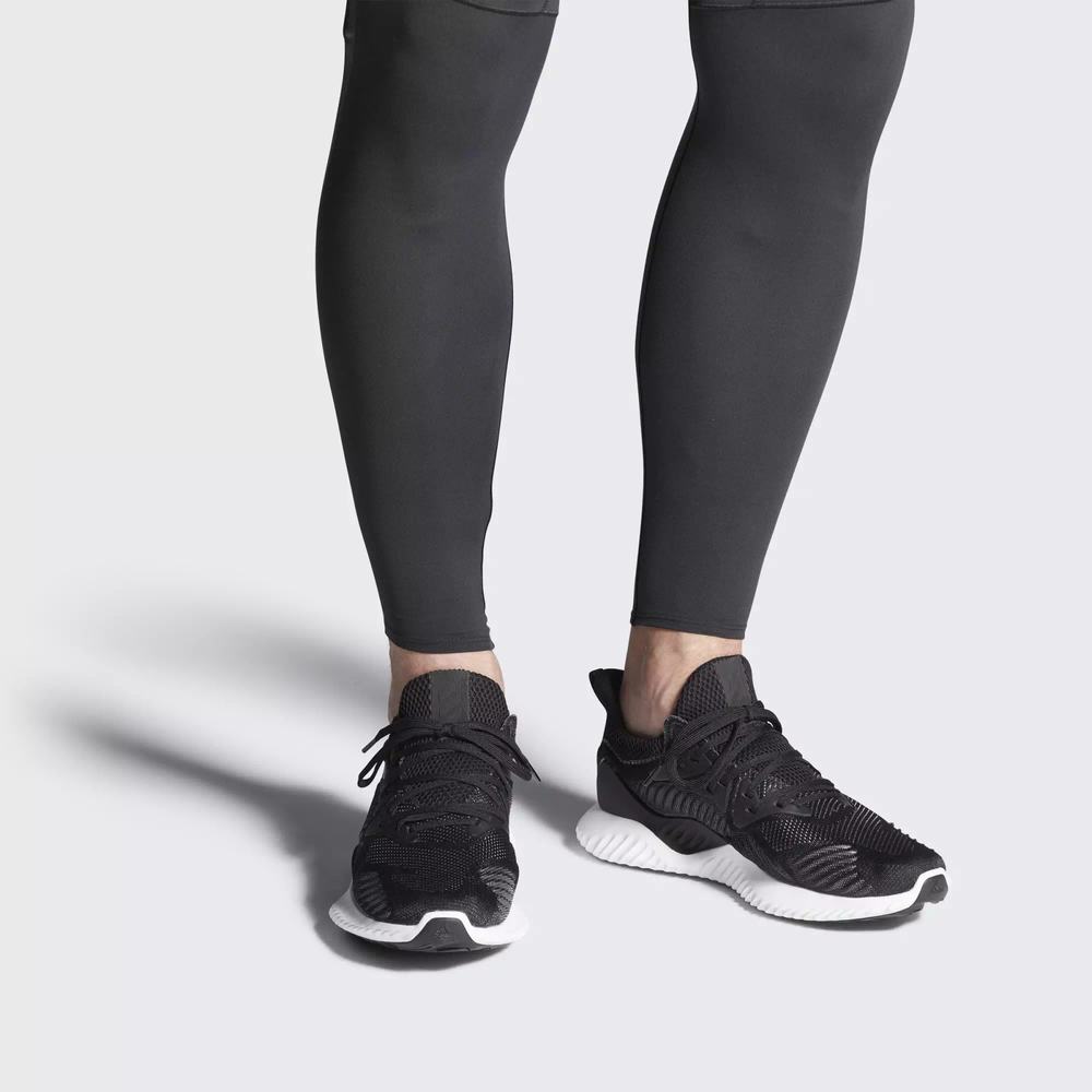Adidas Alphabounce Beyond Tenis Para Correr Negros Para Mujer (MX-90035)